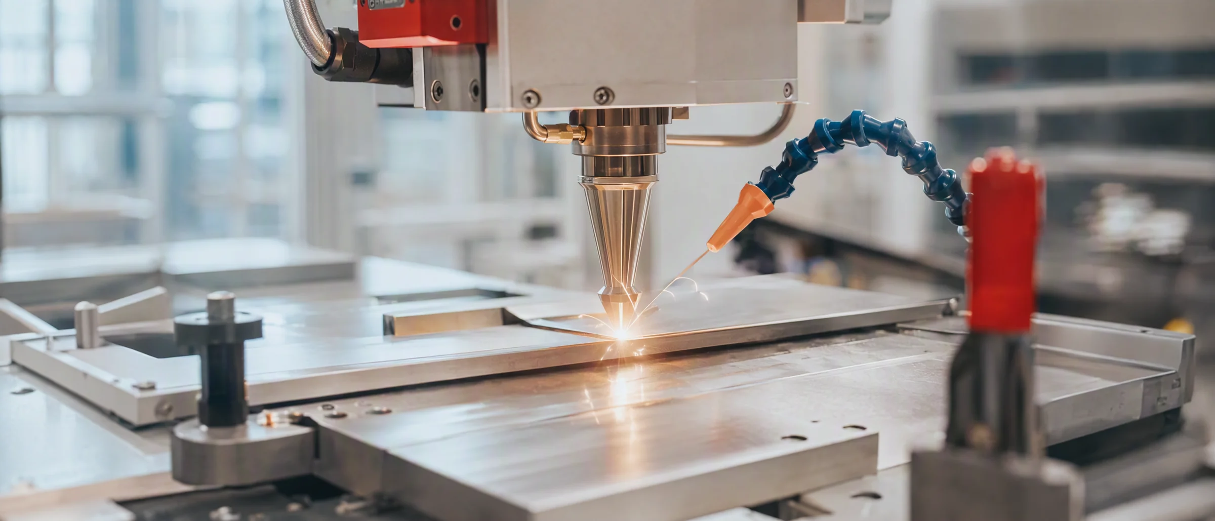 Laserschweißen Metall – Schweißprozess mit Laserstrahl bei Schoder in Langen